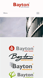 Mobile Screenshot of bayton.com